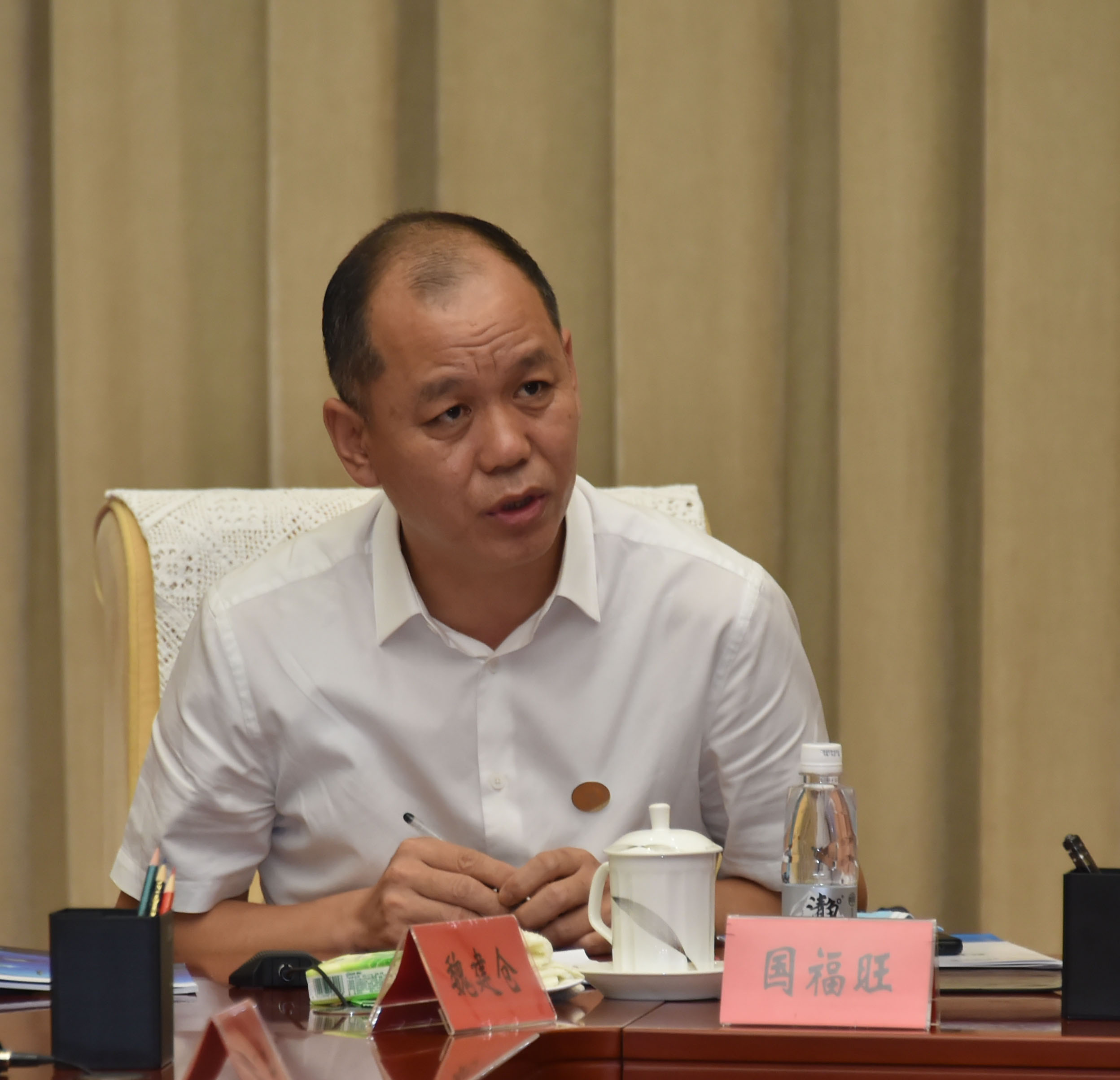 我司董事長參加新區(qū)區(qū)委連茂君書記與濱海新區(qū)冀商商會企業(yè)家代表座談會